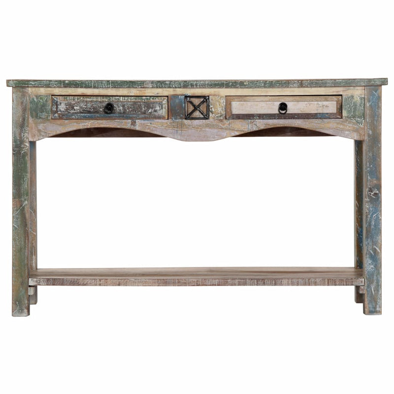 Console Table 120x40x75 cm Solid Reclaimed Wood