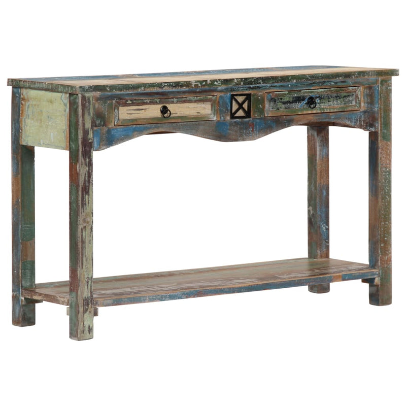 Console Table 120x40x75 cm Solid Reclaimed Wood