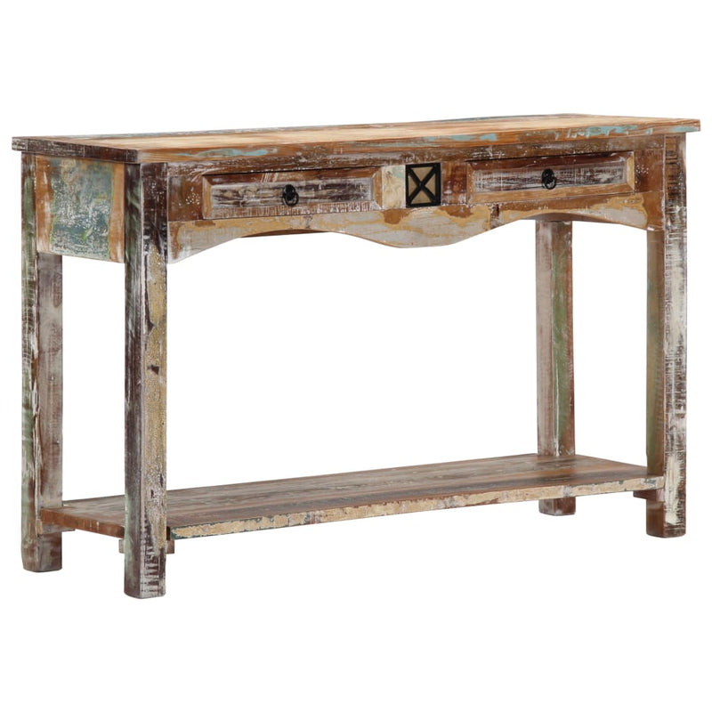 Console Table 120x40x75 cm Solid Reclaimed Wood