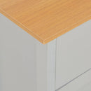 Sideboard Grey 112x35x81 cm