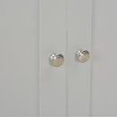 Sideboard Grey 112x35x81 cm