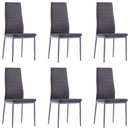 Seven Piece Dining Set Grey