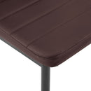 Five Piece Dining Set Brown