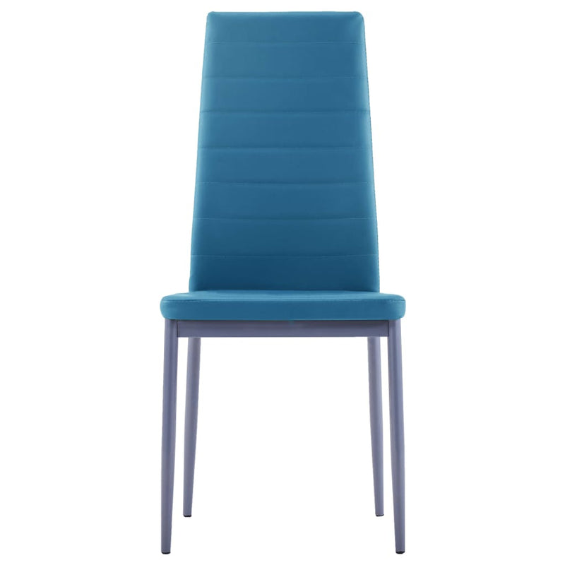 Five Piece Dining Set Blue