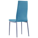 Five Piece Dining Set Blue