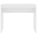 Desk White 90x40x72 cm Chipboard