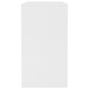 Desk White 90x40x72 cm Chipboard