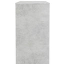 Desk Concrete Grey 90x40x72 cm Chipboard