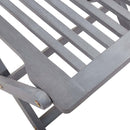 Folding Outdoor Chairs 4 pcs Solid Acacia Wood