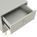 Bedside Cabinets 2 pcs Grey 40x30x50 cm Solid Pinewood