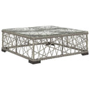 5 Piece Garden Lounge Set with Cushions Poly Rattan Grey