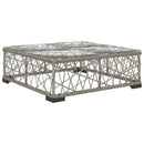 6 Piece Garden Lounge Set with Cushions Poly Rattan Grey