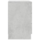 Bedside Cabinet Concrete Grey 38x35x56 cm