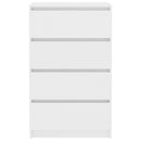 Sideboard White 60x35x98.5 cm Chipboard