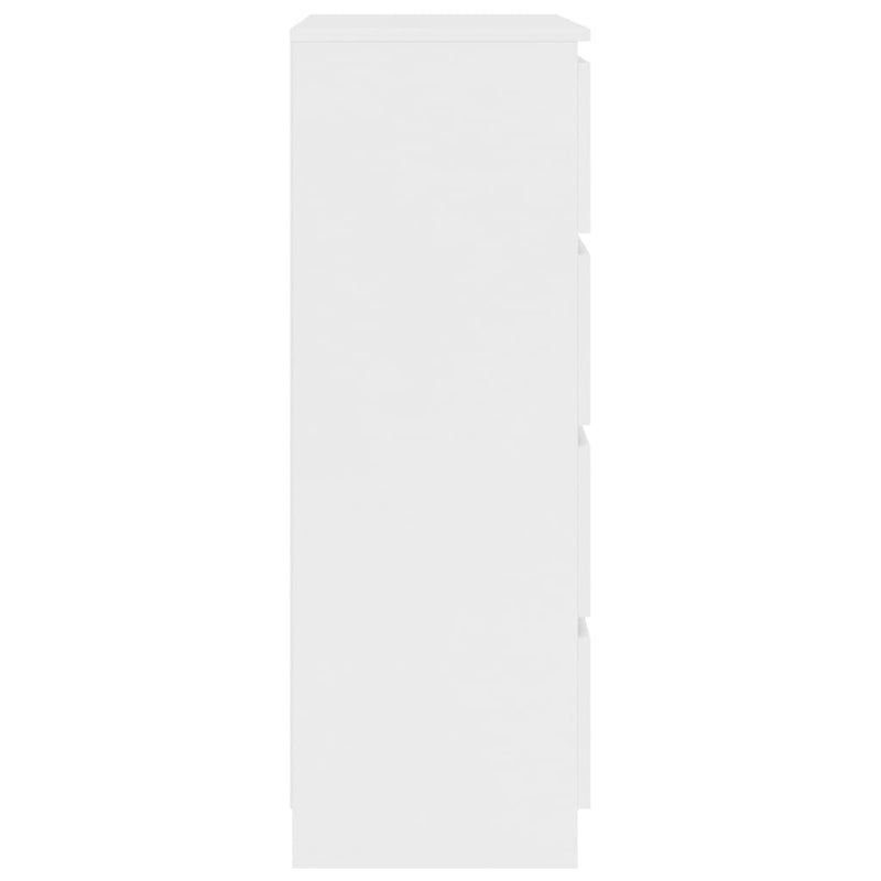 Sideboard White 60x35x98.5 cm Chipboard