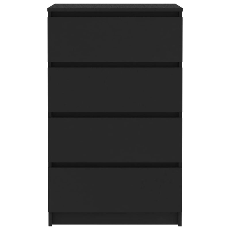 Sideboard Black 60x35x98.5 cm Chipboard