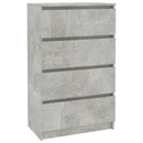 Sideboard Concrete Grey 60x35x98.5 cm Chipboard