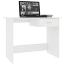Desk White 100x50x76 cm Chipboard