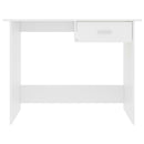 Desk White 100x50x76 cm Chipboard