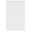 Desk White 100x50x76 cm Chipboard