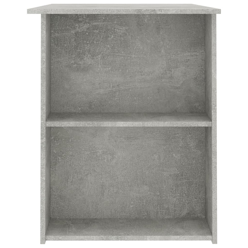Desk Concrete Grey 110x60x73 cm Chipboard