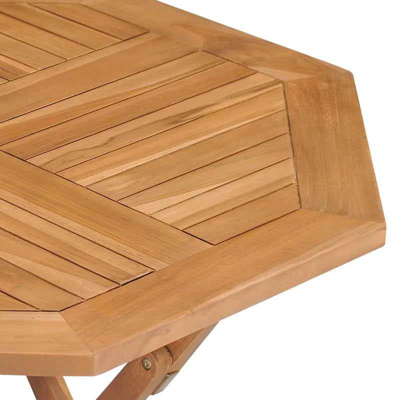 Folding Garden Table 85x85x76 cm Solid Teak Wood