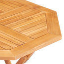 Folding Garden Table 85x85x76 cm Solid Teak Wood