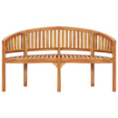 Banana Bench 151 cm Solid Teak Wood