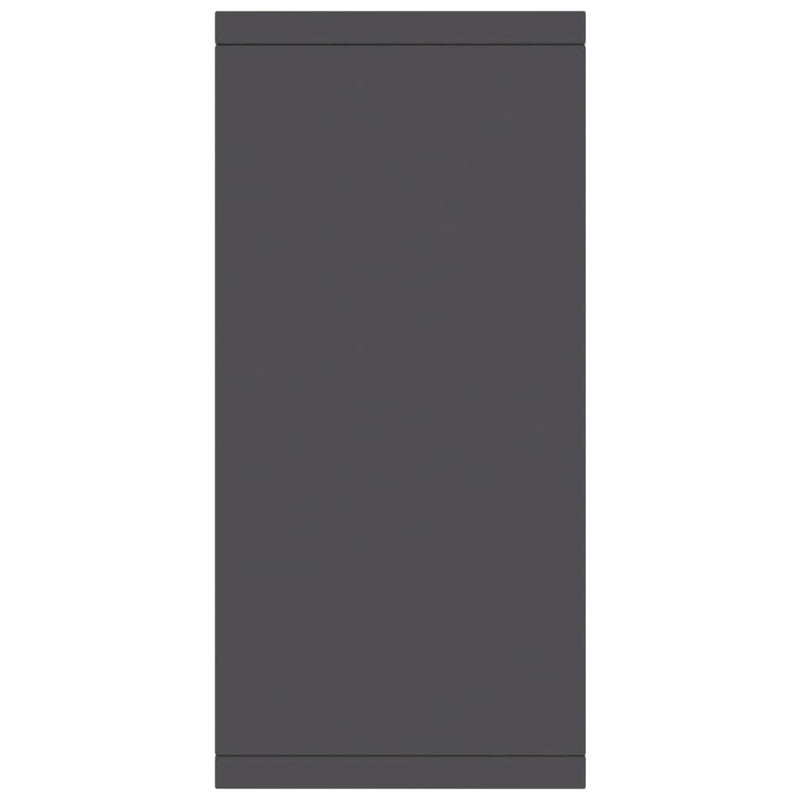 Sideboard Grey 88x30x65 cm Chipboard