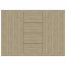 Sideboard Sonoma Oak 88x30x65 cm Chipboard