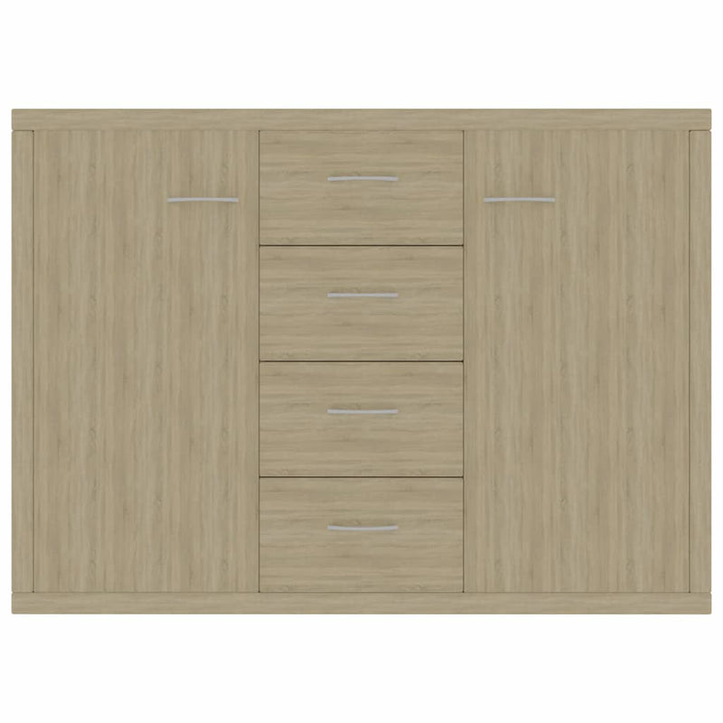 Sideboard Sonoma Oak 88x30x65 cm Chipboard
