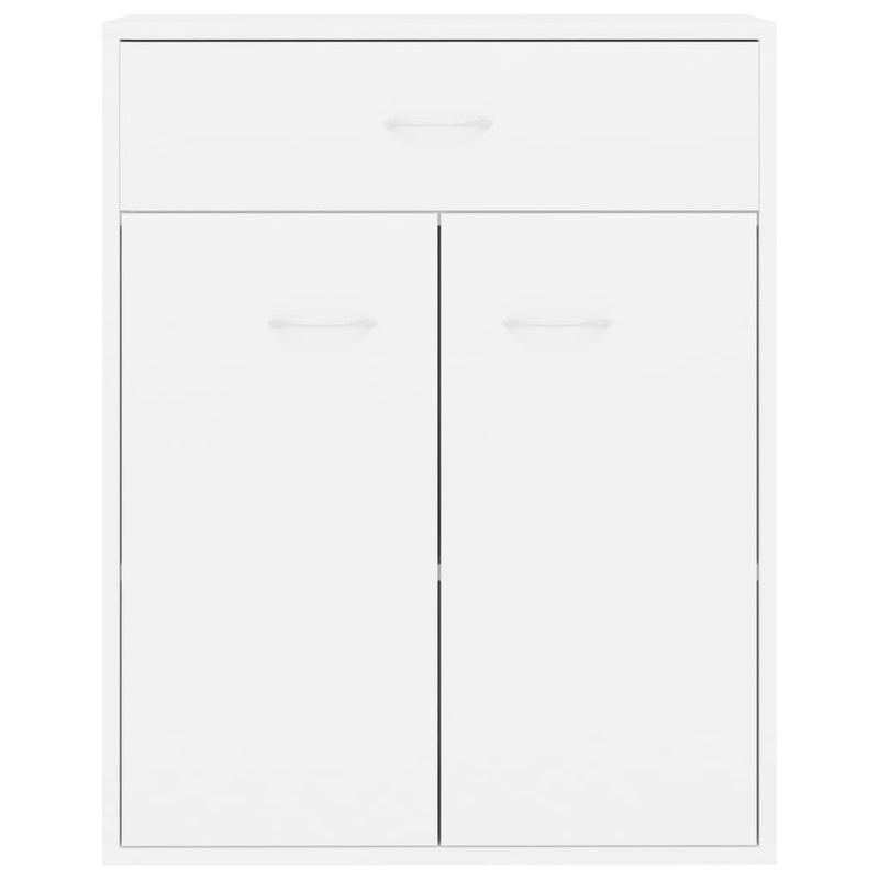 Sideboard White 60x30x75 cm Chipboard