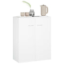 Sideboard White 60x30x75 cm Chipboard