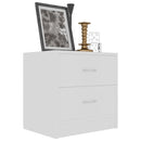 Bedside Cabinets 2 pcs White 40x30x40 cm