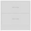 Bedside Cabinets 2 pcs White 40x30x40 cm