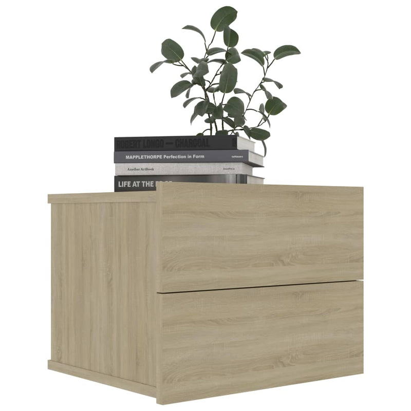 Bedside Cabinet Sonoma Oak 40x30x30 cm