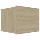 Bedside Cabinets 2 pcs Sonoma Oak 40x30x30 cm