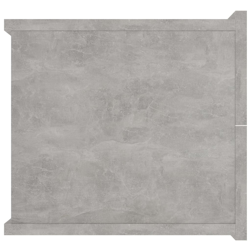 Bedside Cabinets 2 pcs Concrete Grey 40x30x30 cm