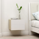 Bedside Cabinets 2 pcs White and Sonoma Oak 40x30x30 cm