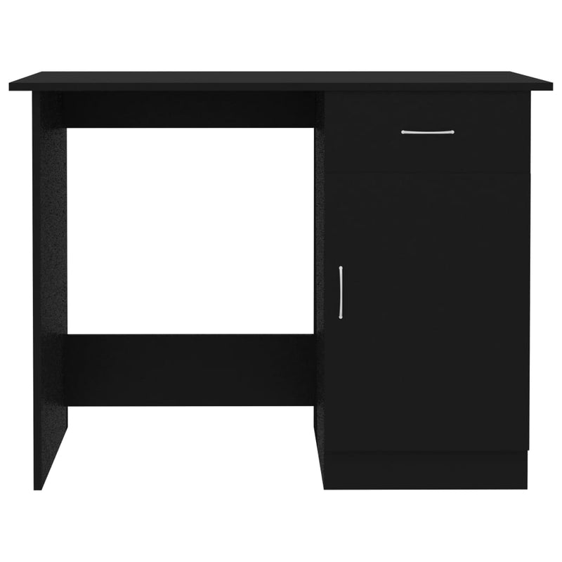 Desk Black 100x50x76 cm Chipboard