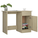 Desk Sonoma Oak 100x50x76 cm Chipboard