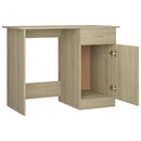Desk Sonoma Oak 100x50x76 cm Chipboard