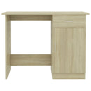 Desk Sonoma Oak 100x50x76 cm Chipboard