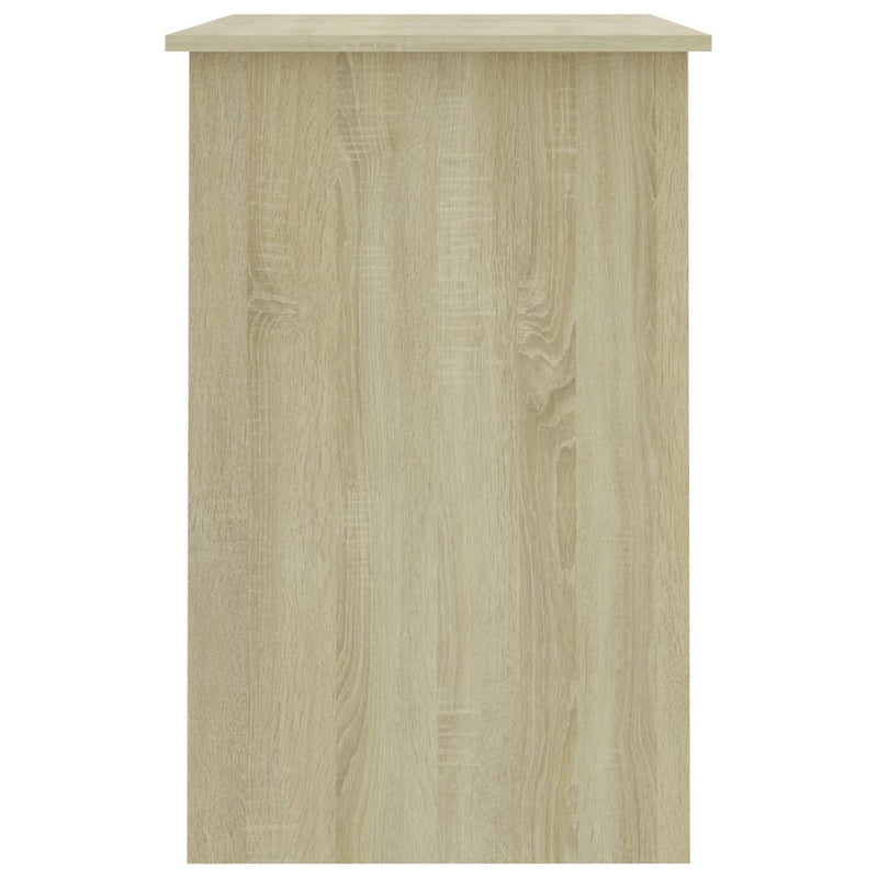 Desk Sonoma Oak 100x50x76 cm Chipboard