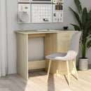 Desk Sonoma Oak 100x50x76 cm Chipboard