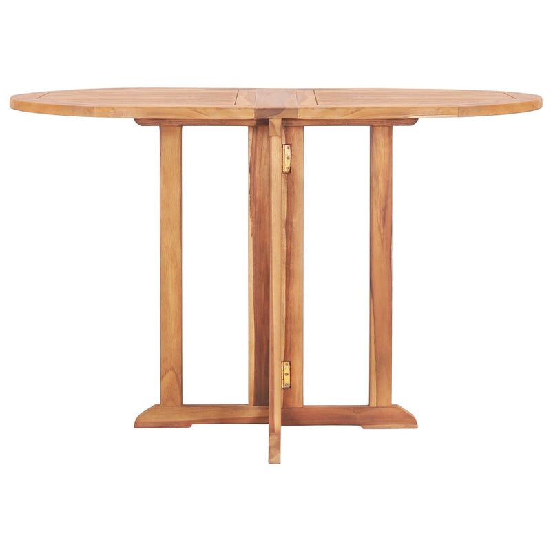 Folding Butterfly Garden Table 120x70x75 cm Solid Teak Wood