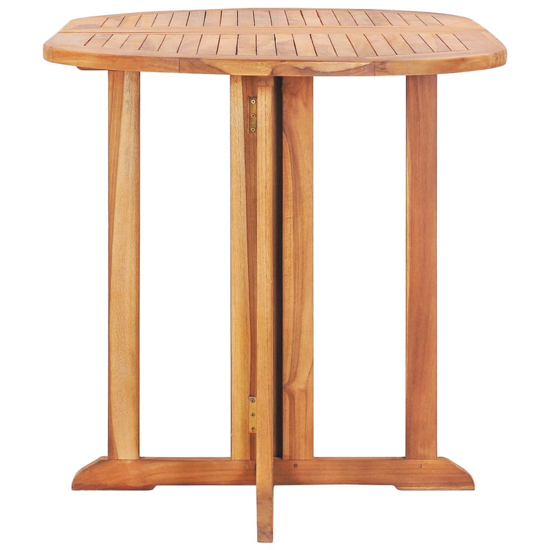 Folding Butterfly Garden Table 120x70x75 cm Solid Teak Wood