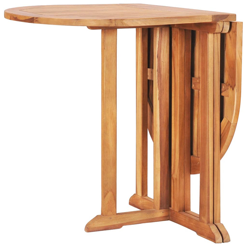 Folding Butterfly Garden Table 120x70x75 cm Solid Teak Wood