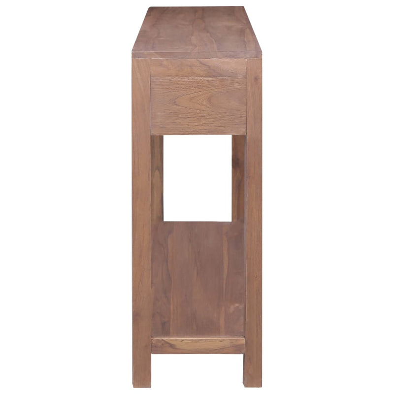 Console Table 145x30x80 cm Solid Teak Wood