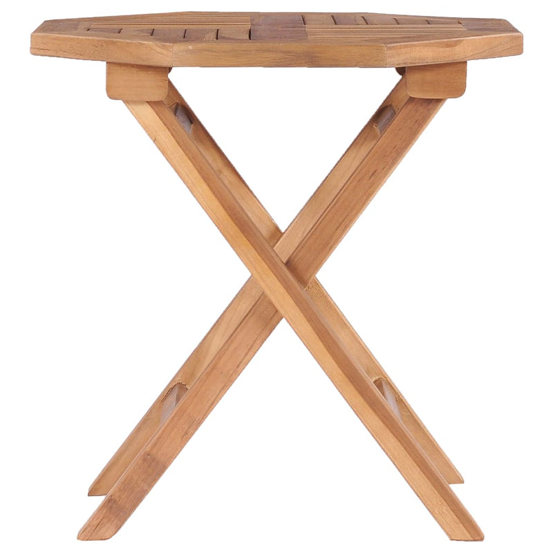 Folding Garden Table 45x45x45 cm Solid Teak Wood